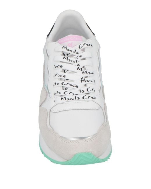 Manila Grace White Trainers