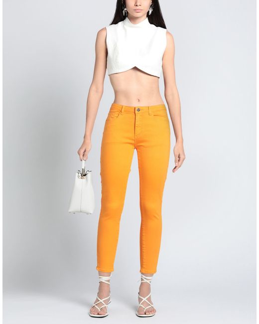 No Secrets Orange Jeans