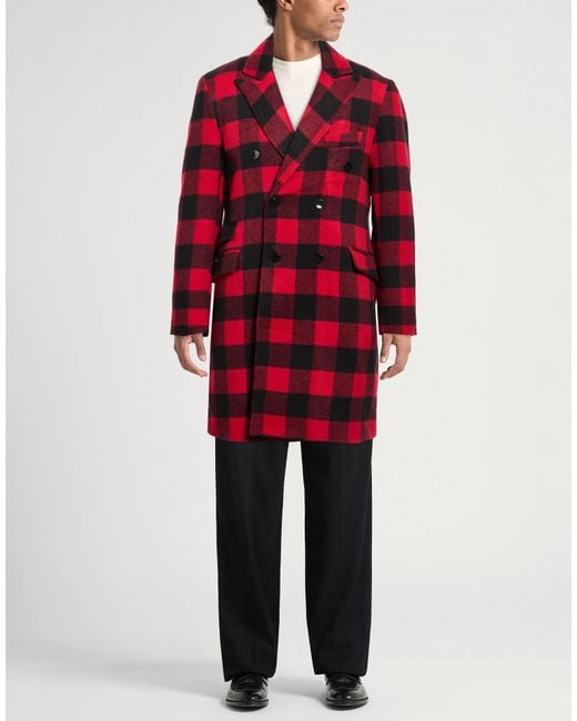 FRONT STREET 8 Red Coat for men