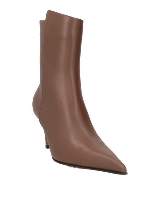 McQueen Brown Ankle Boots