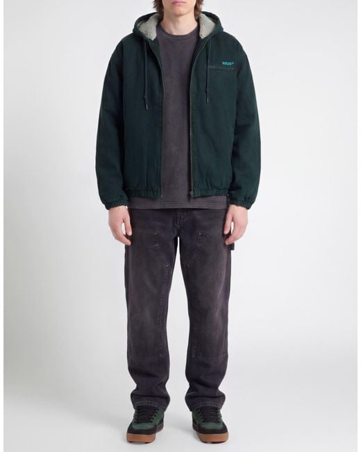 Huf Green Jacket for men