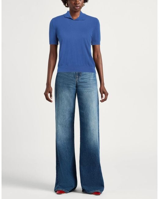 Drumohr Blue Pullover