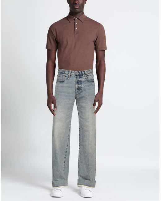 R13 Gray Jeans for men