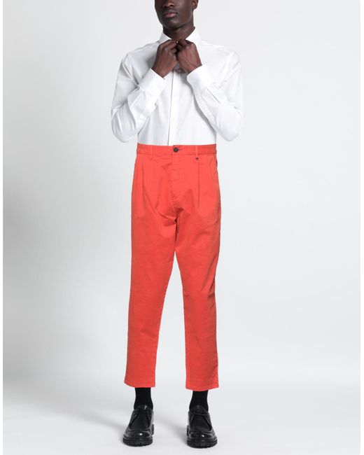 Berna Red Trouser for men