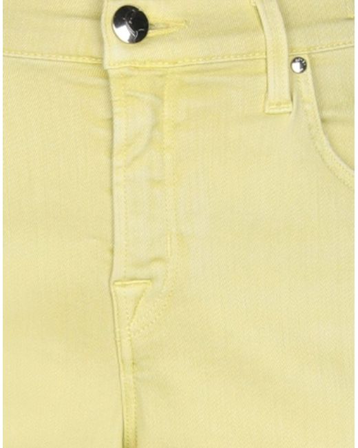Jacob Coh?n Yellow Jeans Lyocell, Cotton, Polyester, Elastane