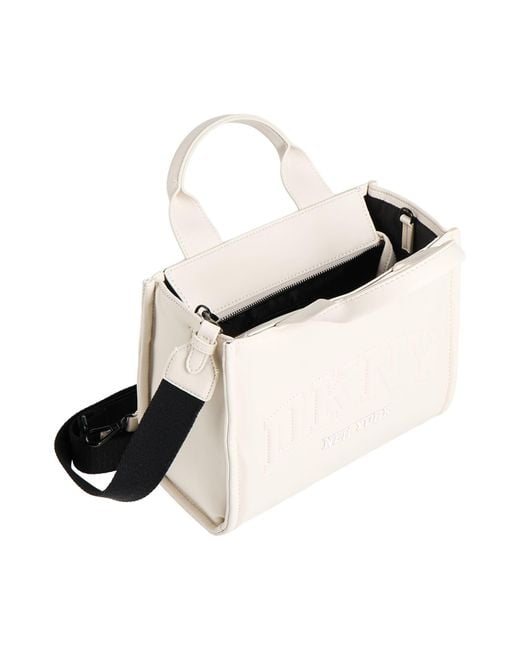 DKNY Natural Handbag Polyurethane
