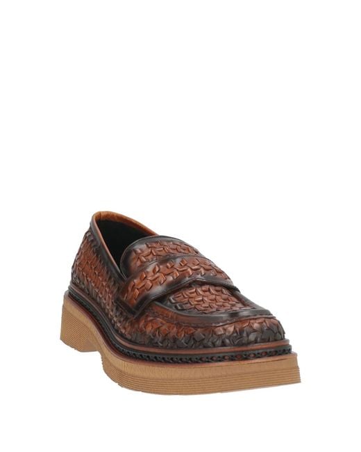 Pons Quintana Brown Loafers Leather