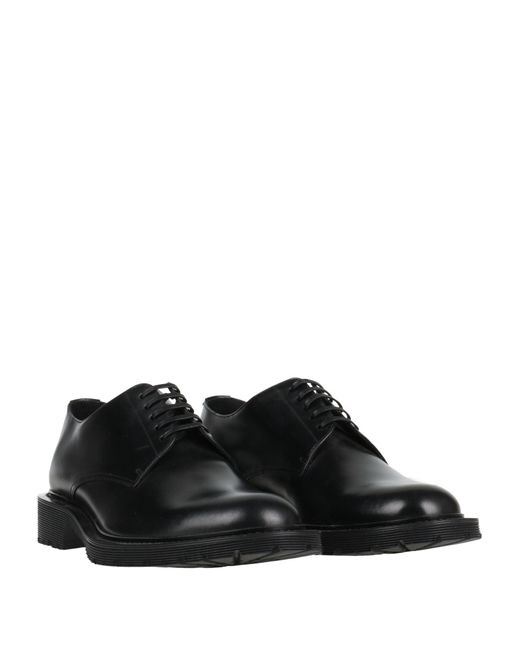 Saint Laurent Black Lace-up Shoes for men