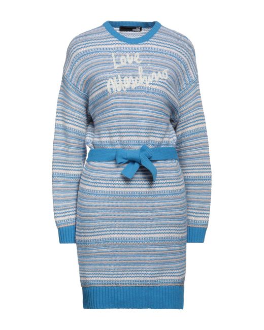 Love Moschino Blue Mini Dress