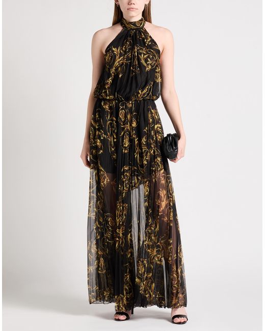 Versace Jeans Couture Black Maxi-Kleid
