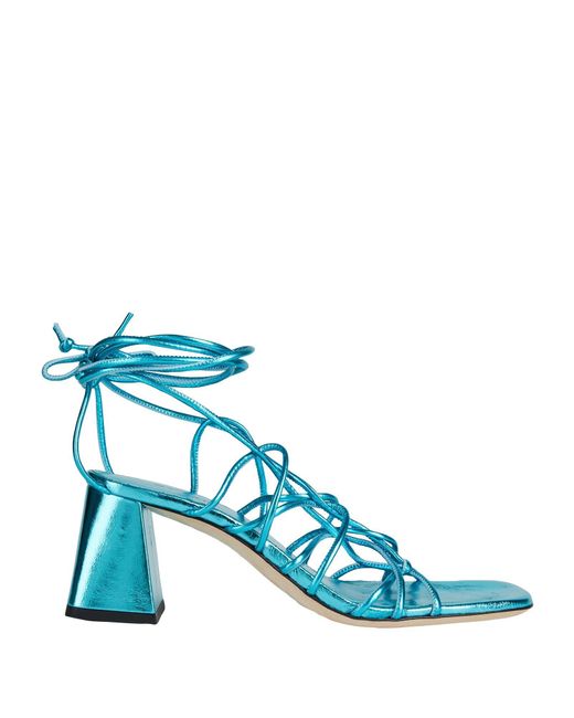 By Far Blue Sandals