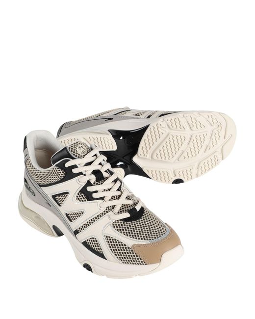 Michael Kors Natural Michael Kors Sand Sneakers Sheepskin, Textile Fibers for men