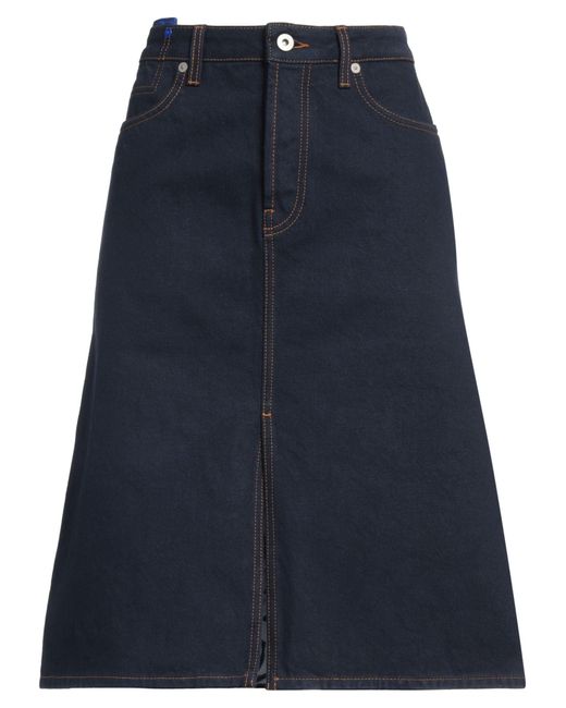 Burberry Blue Denim Skirt