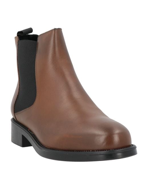 Frau Brown Ankle Boots Leather
