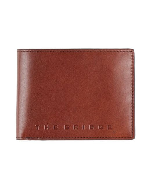 The Bridge Red Wallet Leather for men