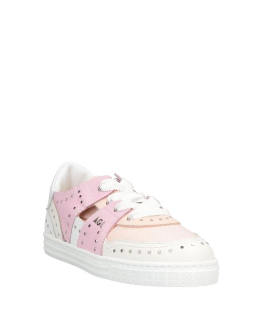 Agl Attilio Giusti Leombruni Pink Sneakers