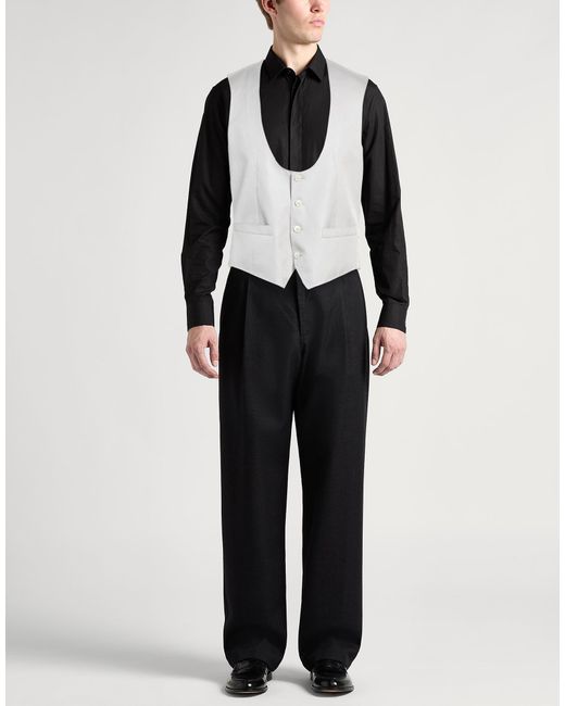 Corneliani White Waistcoat for men