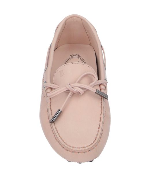 Tod's Pink Loafers