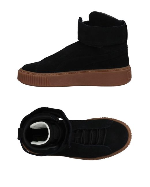 high top puma suede