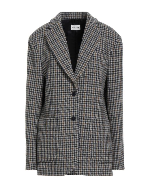 P.A.R.O.S.H. Black Blazer Virgin Wool