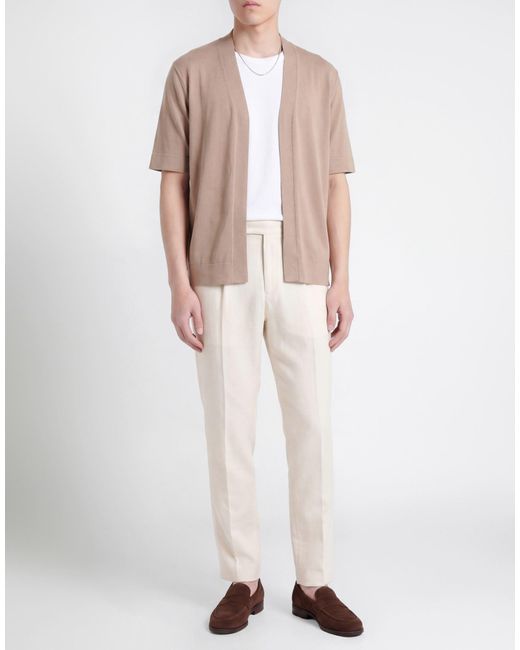 Paolo Pecora Natural Cardigan for men