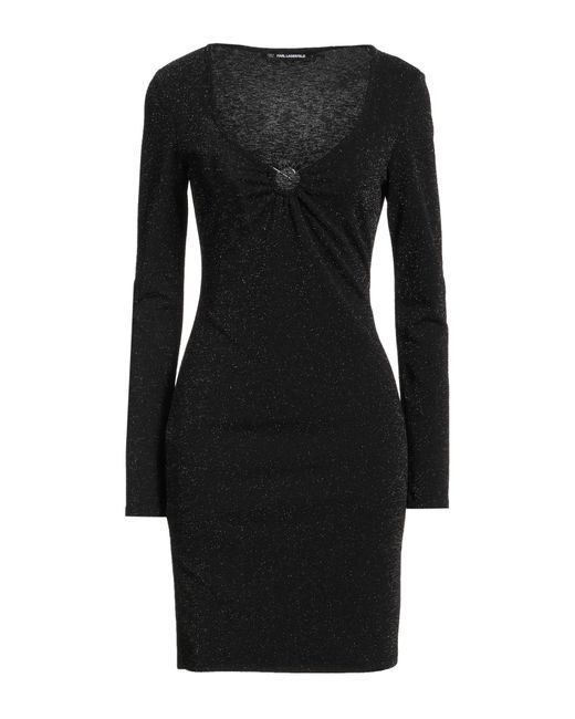 Karl Lagerfeld Black Mini Dress