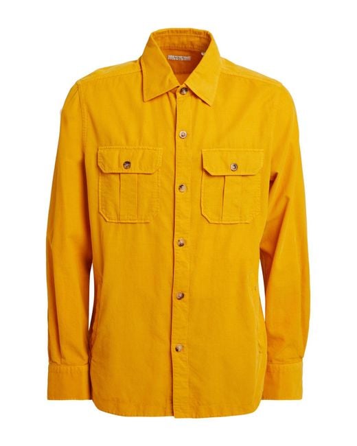 Boglioli Hemd in Yellow für Herren