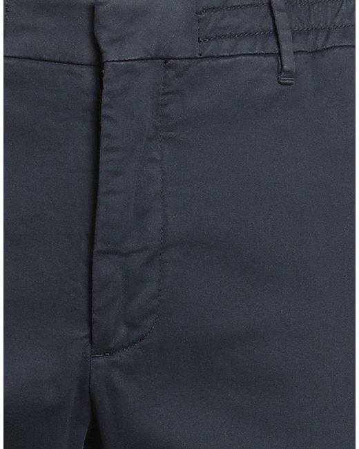 Peuterey Blue Pants Cotton, Elastane for men