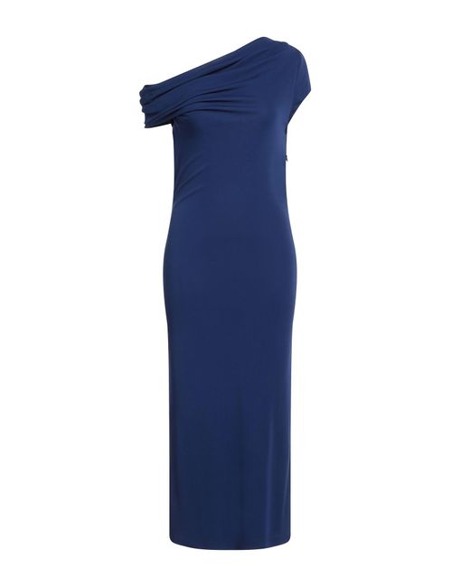 Givenchy Blue Midi Dress Viscose