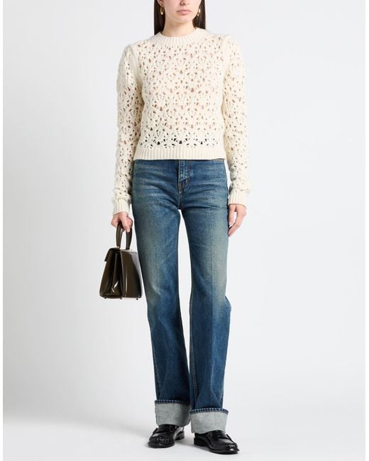 Chloé White Sweater Virgin Wool