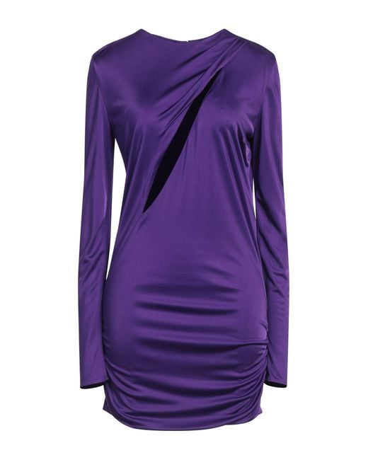 Vestito Corto di Versace in Purple