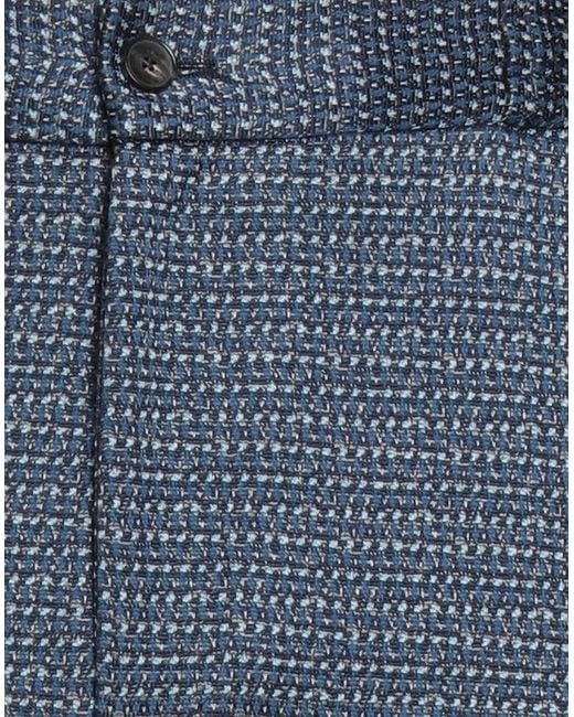 Etro Blue Pants Cotton, Viscose, Polyester, Polyamide, Elastane for men