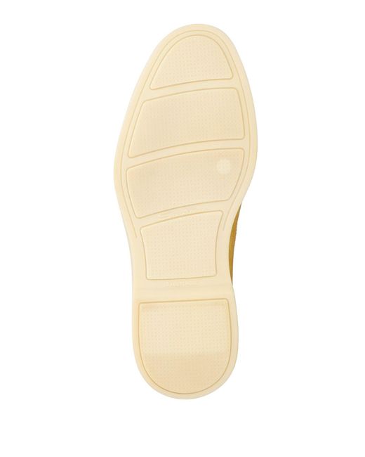 Santoni Yellow Loafers
