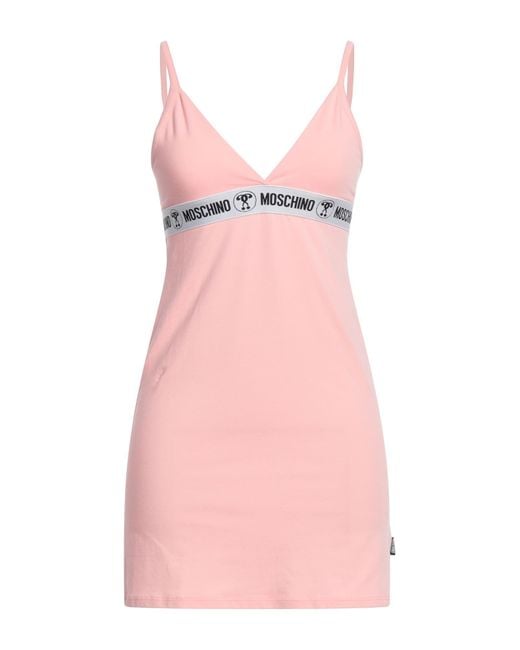 Moschino Pink Slip Dress