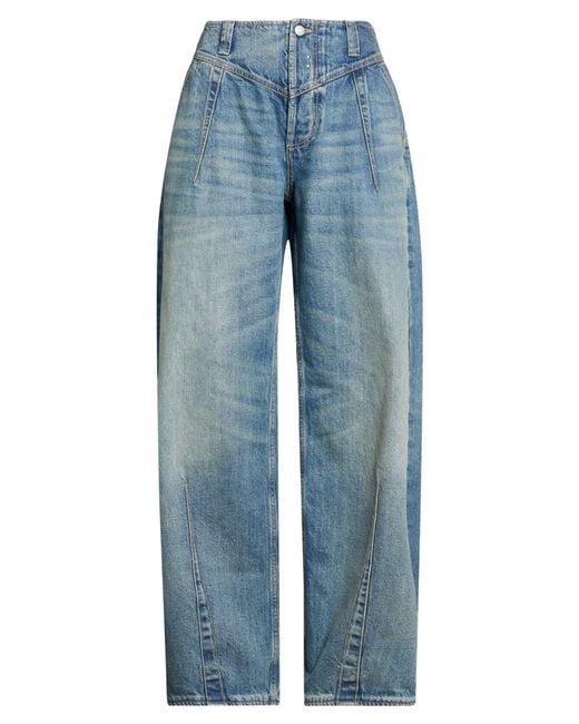 McQueen Blue Jeans Cotton