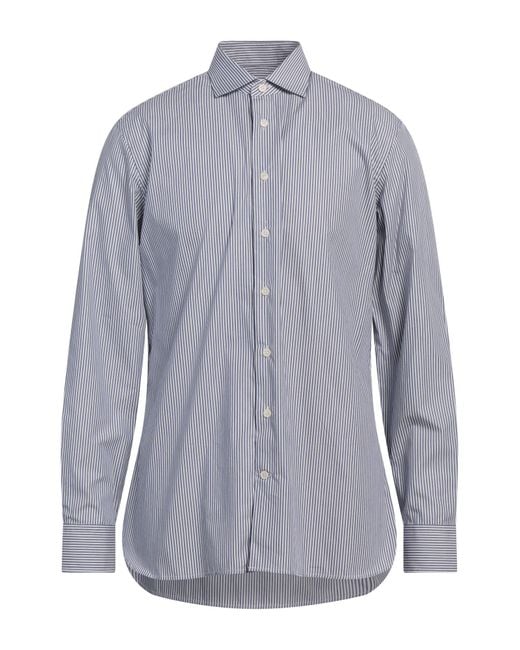 Hackett Blue Midnight Shirt Cotton for men