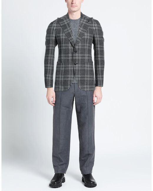 Tagliatore Black Blazer for men