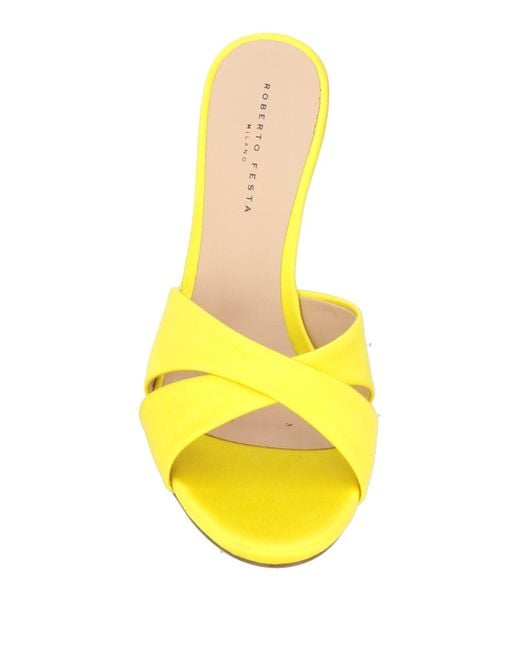 Roberto Festa Yellow Sandals