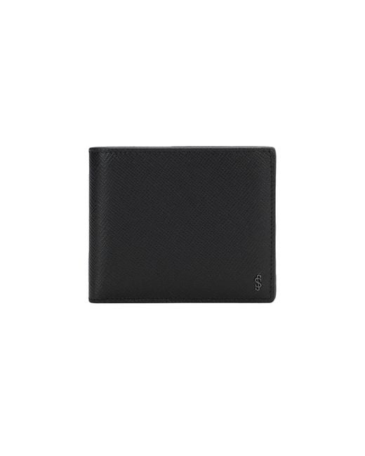 Serapian Black Wallet for men