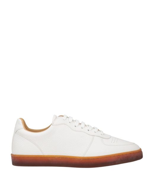 Sneakers con stampa di Brunello Cucinelli in White da Uomo