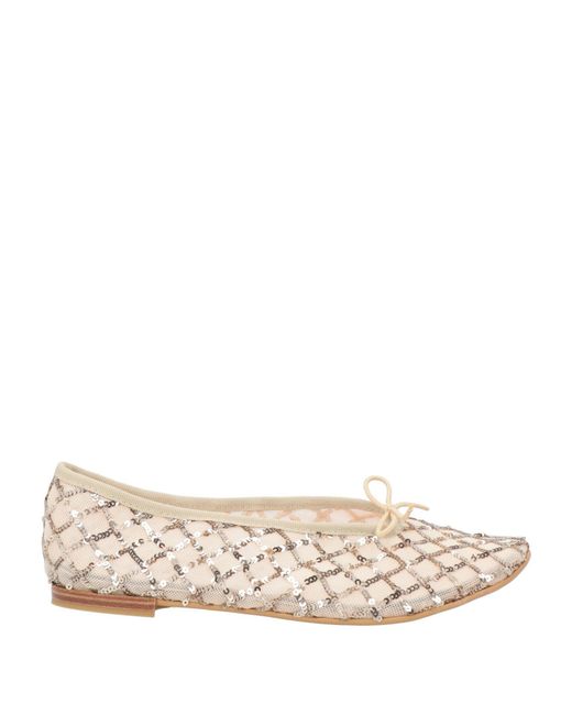 Repetto Natural Ballet Flats Textile Fibers