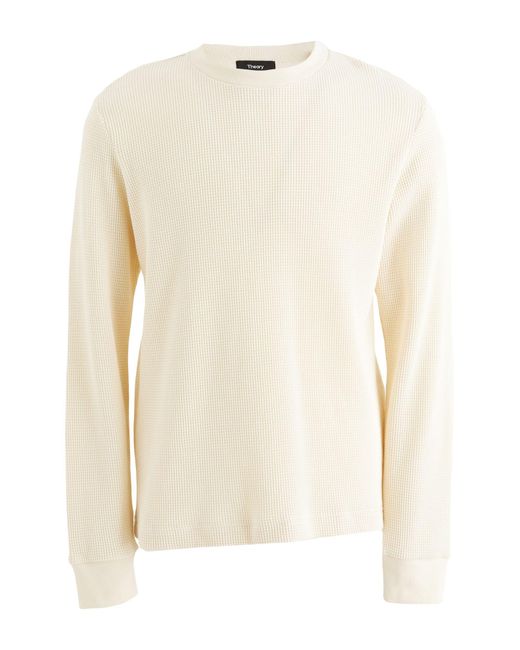 Theory White Sweater for men
