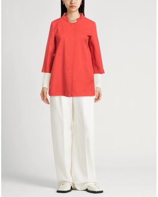 Manteau long et trench Herno en coloris Red