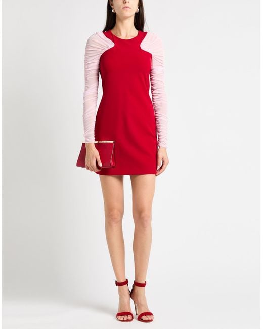 Iceberg Red Mini Dress Polyester