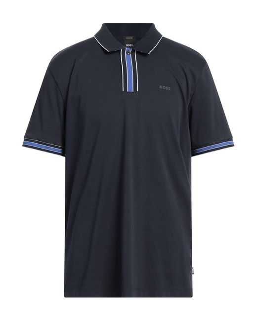 BOSS by HUGO BOSS Polo Shirt in Blue for Men | Lyst