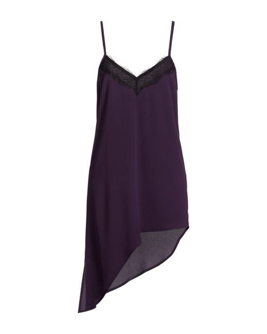 Shirtaporter Purple Top Polyester