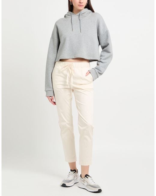 Semicouture Natural Pants Cotton, Elastane