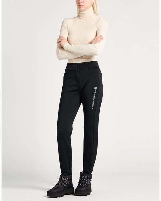 EA7 Black Leggings