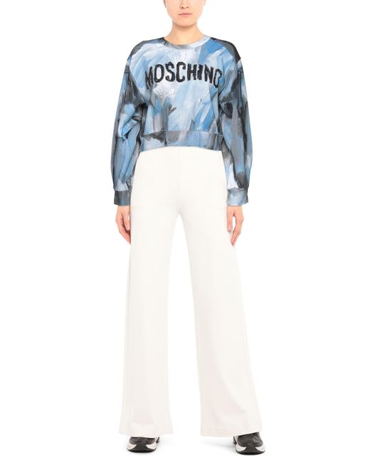 Moschino Blue Sweatshirt