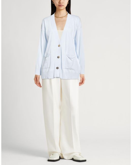 Fabiana Filippi Blue Cardigans
